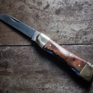 Ergonomic Lambfoot - Elm Burr Hybrid