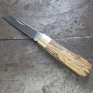 Lambfoot Pocket Knife - Chatsworth Spalted Beech