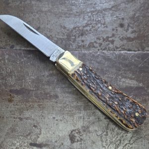 Lambfoot Pocket Knife - Stag