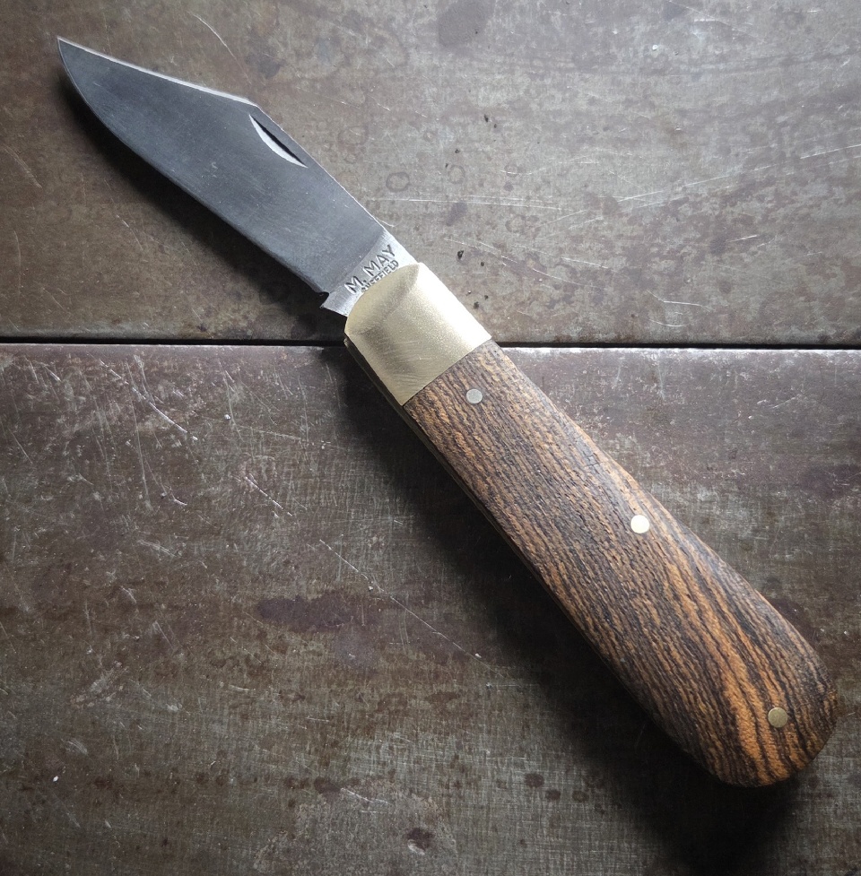 Clip Point Pocket Knife - Bocote
