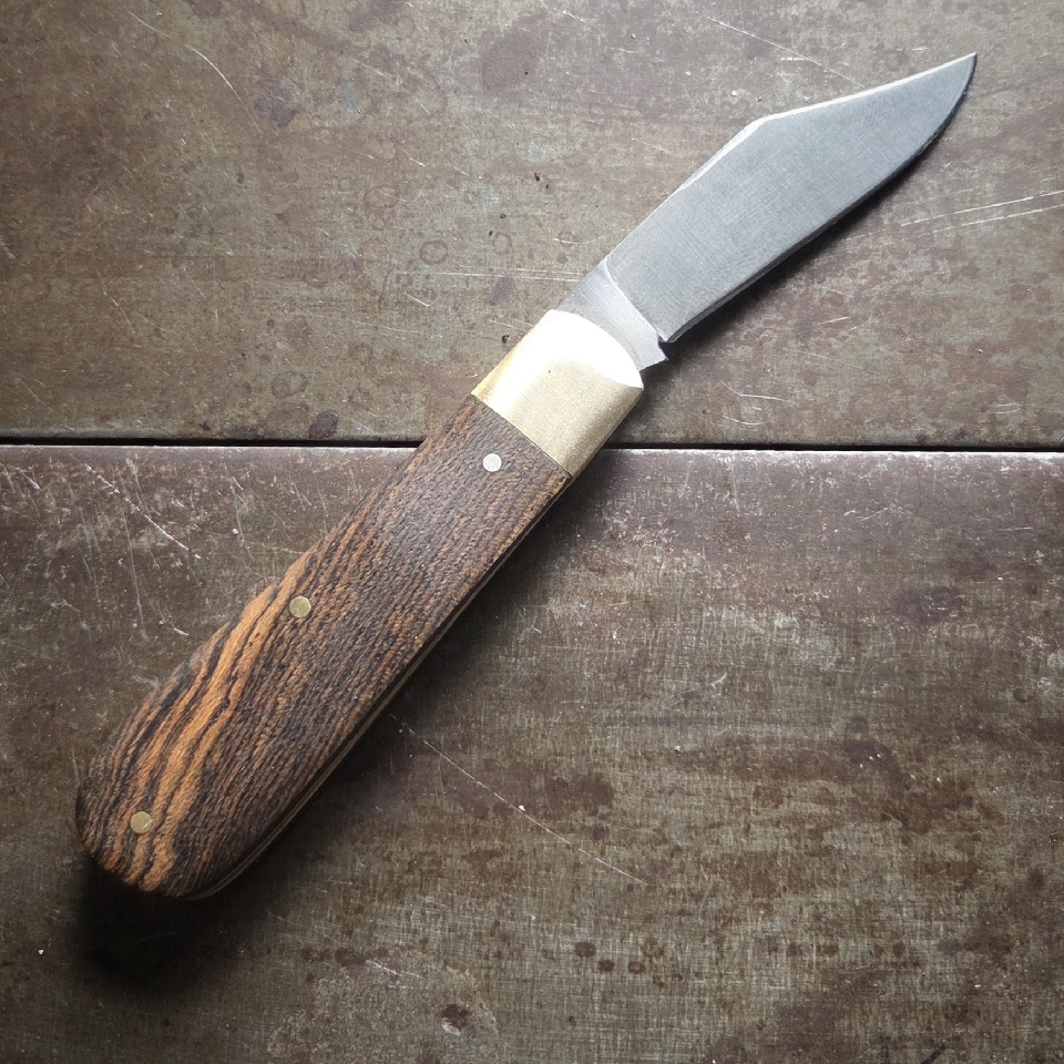 Clip Point Pocket Knife - Bocote - Image 2