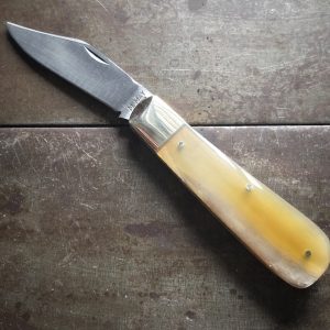 Clip Point Pocket Knife - Ram's Horn
