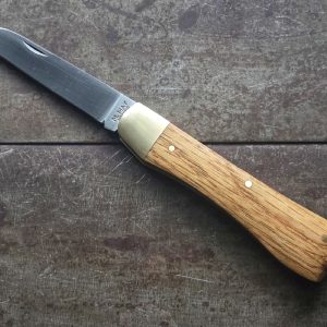 Ergonomic Pocket Knife - Oak